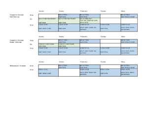 timetable